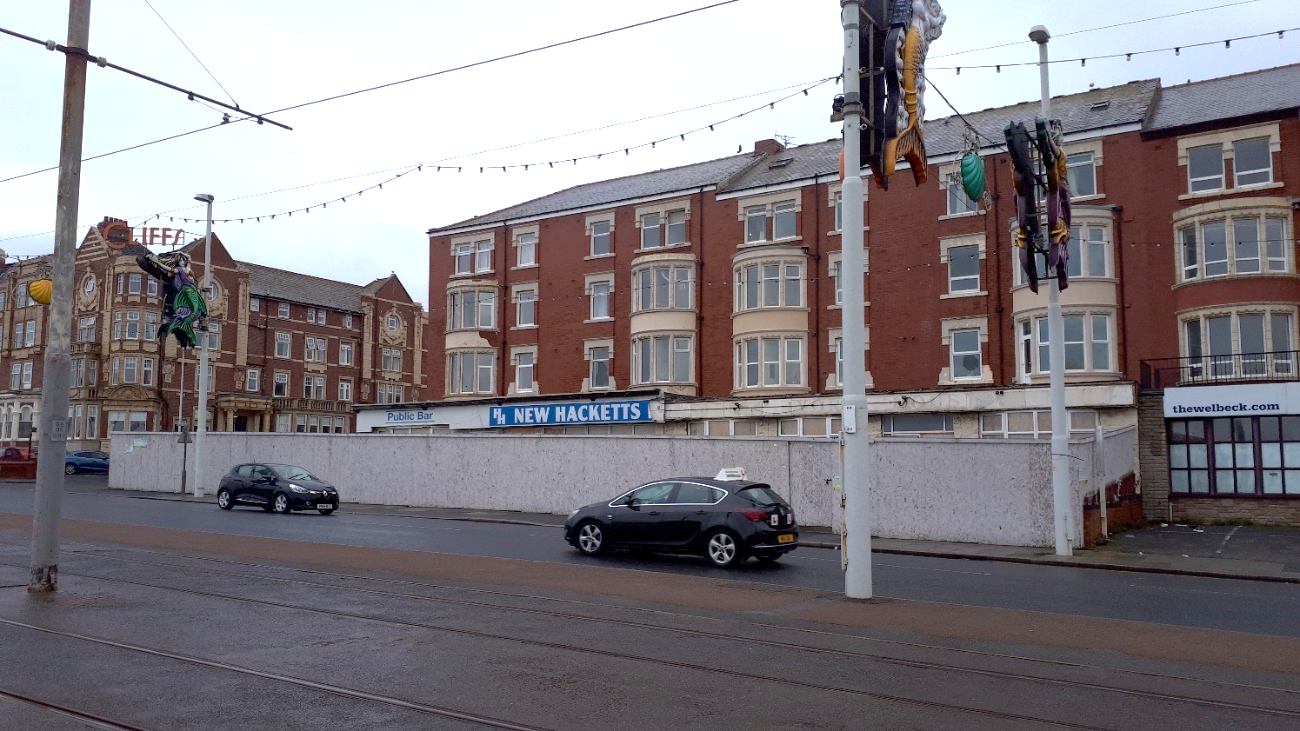 Former New Hacketts Hotel, Blackpool SIA Group